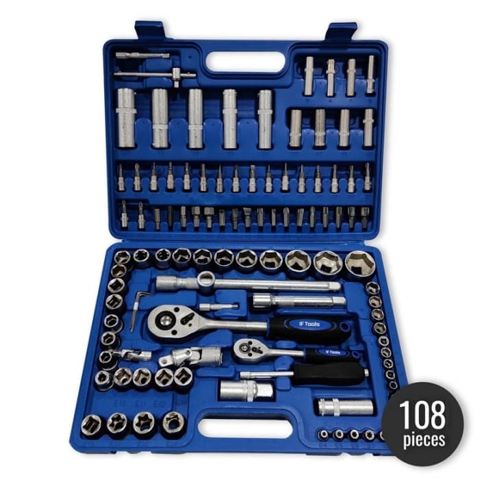IFTools Hylsnyckelsats, 108 delar
