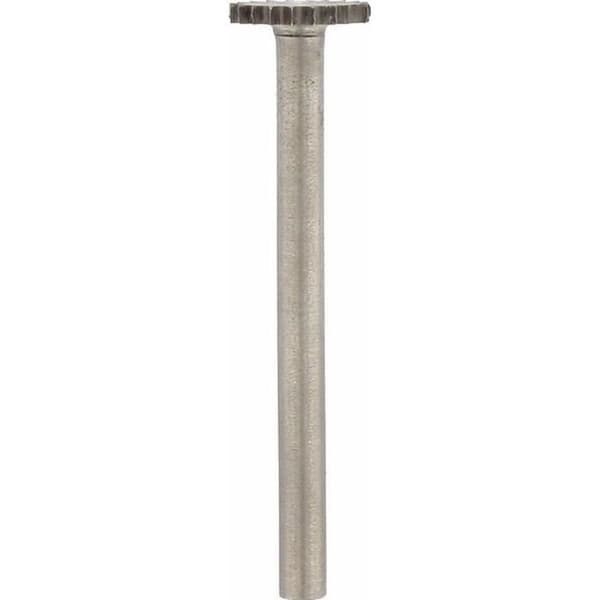 Set med 2 st DREMEL 199 stålskärare Skivform Diameter 9,5 mm för skulptering och gravering av trä/plast