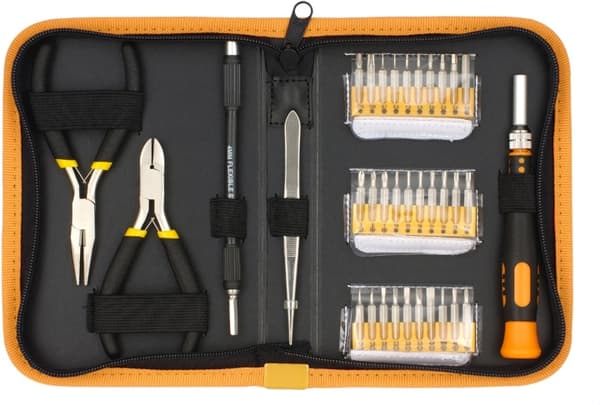 Sprotek STD-5835, precisionsbitssats med bitsmejsel, 30 bits, gul/sv
