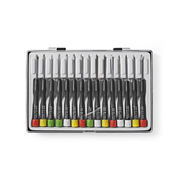 Nedis Precision Skrutrekkersett | 3x PH / 4x Flat / 4x Hex / 4x Tx