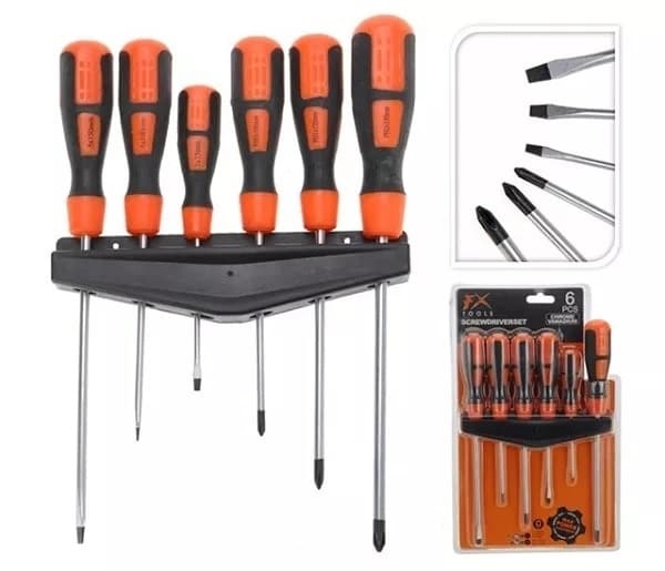 FX Tools Skruetrækkersæt, 6 dele