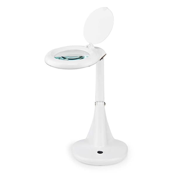 Nedis Forstørrelsesbordlampe | Linsestyrke: 3 + 12 Diopter | 6500 K | 6.5 W | 585 lm | Hvit