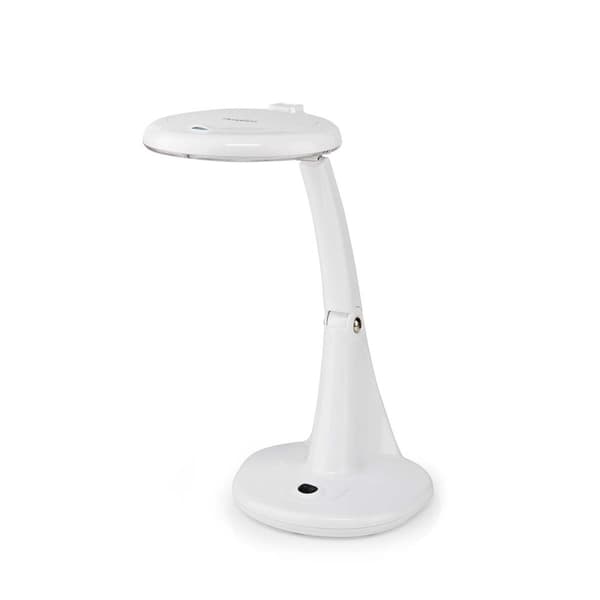 Nedis Forstørrelsesbordlampe | Linsestyrke: 3 + 12 Diopter | 6500 K | 6.5 W | 585 lm | Hvit