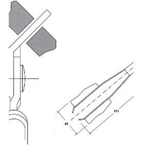 Piergiacomi Avisoleringstenger 0.5 mm