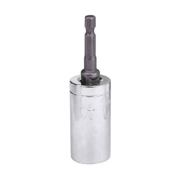 Magic Connecting Universal Hylsnyckel Socket Grip Borrverktygsadapter Silver