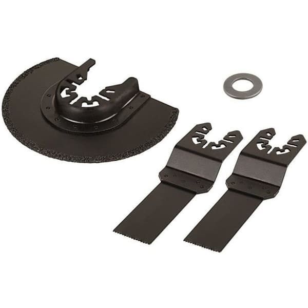 WOLFCRAFT multiverktygstillbehörssats för trä och metall