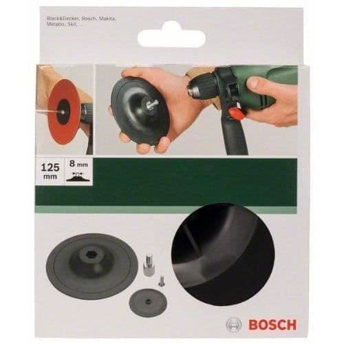 Bosch 2609256281 Slipplatta för borr att dra åt 125 mm