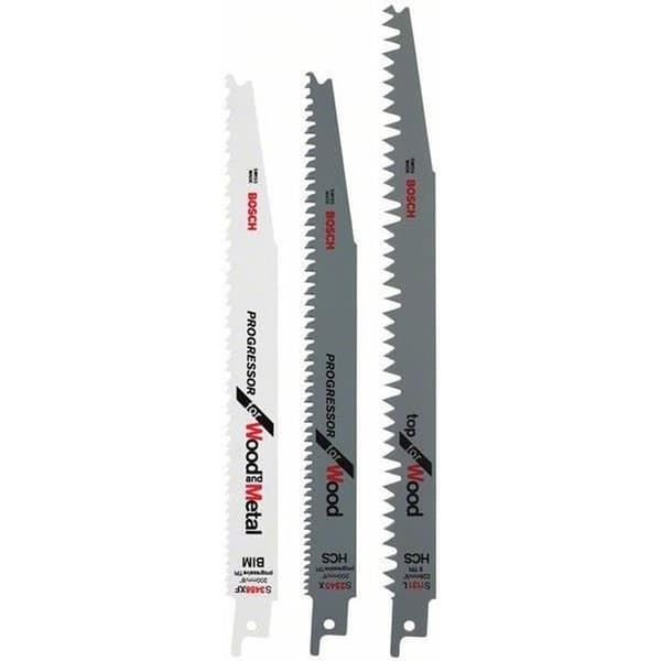 BOSCH Tillbehör - 3 sabelsågblad s3456xf s2345x s1131l -