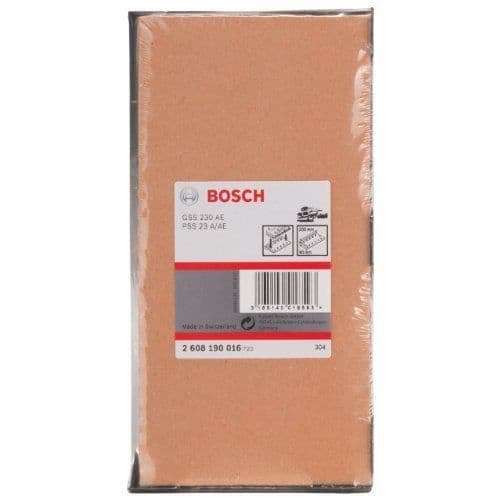 Borrmall - BOSCH - 93 x 230 mm - Plast - Operforerad - För orbital slipmaskin