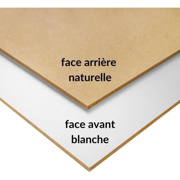 MDF-paneler - CREATIVE DECO - Set om 10 - 600x400x3mm - DIY - Gravyr - Pyrografi