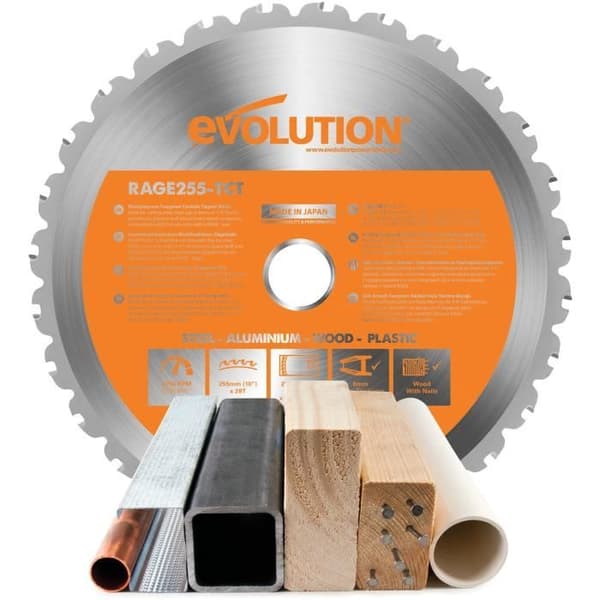 EVOLUTION Flermaterialsblad 255 mm LAMRAGE3
