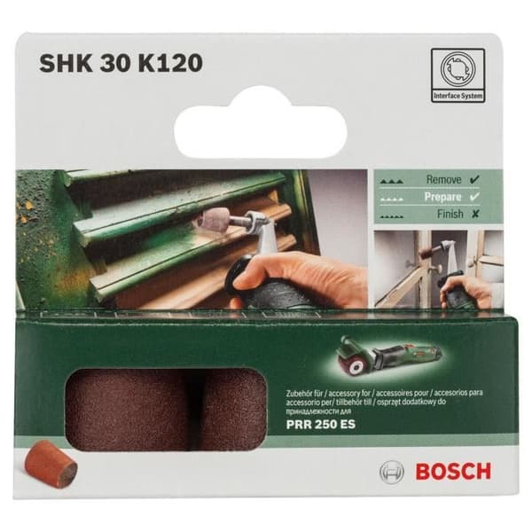 Bosch sliphylsa - Tillbehör för Texoro (120 grit, 30 mm bred, konisk)
