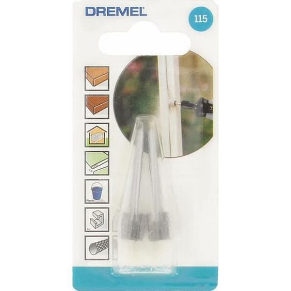 DREMEL High Speed Cutters - Set med 2 - Stål - Ø 7,8 mm - Skulptur och gravyr
