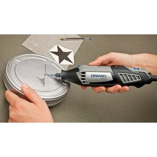 DREMEL 9903 Volframkarbidgrad - Diameter 3,2 mm - Konspets - För snidning och gravering av trä/metall