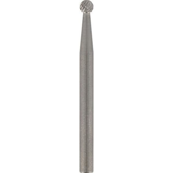 Volframkarbidskärare - DREMEL - 9905 - För skulptering/gravering av metall/trä - Rund spets - Diameter 3,2 mm