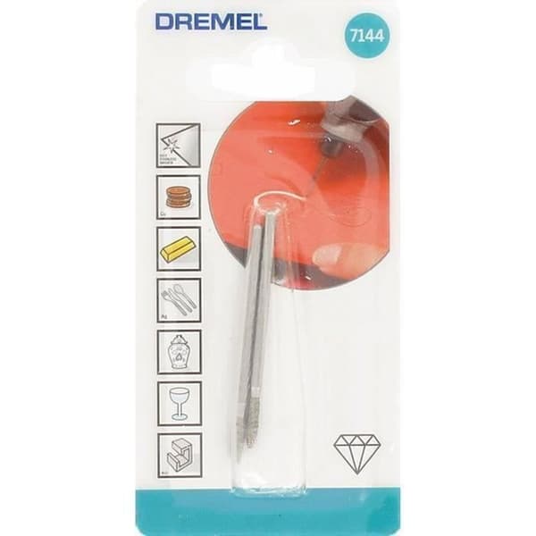 Set med 2 DREMEL 7144 diamantspetsar - För gravering och skulptur