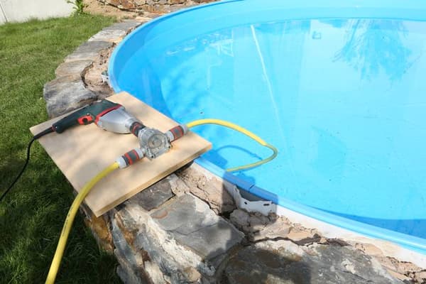 wolfcraft - Metal Case Pump för borr - Effekt 3000 l/h - ref. 2200000