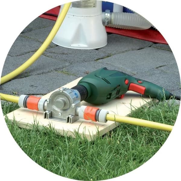 wolfcraft - Metal Case Pump för borr - Effekt 3000 l/h - ref. 2200000