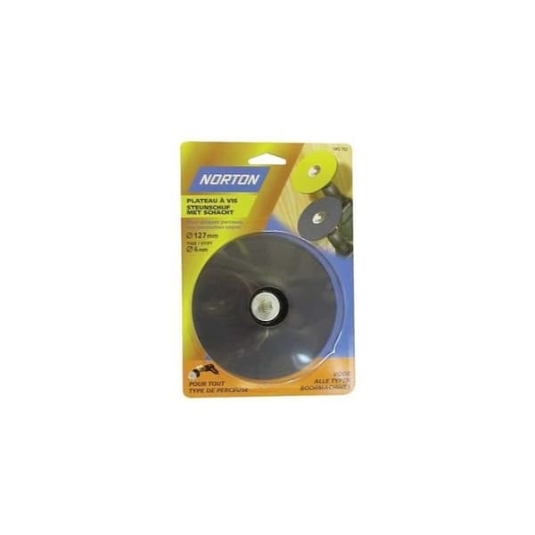 Platta med skruv för borrmaskin - D: 127 mm