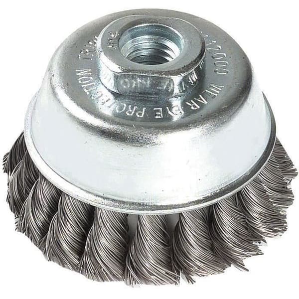 Klippborste - tvinnad - TIVOLY - D: 65 mm - Stål