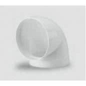 NOVY 906416 90° kurva för rund PVC-kanal med luftledare Ø 150 mm