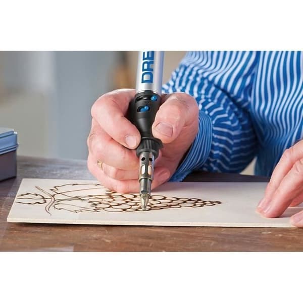 Set med 4 DREMEL 204 pyrografispetsar - För Dremel Versatip gaslödkolv