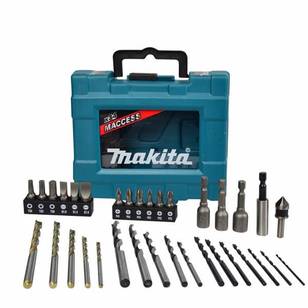 Box med 34 MACCESS borrtillbehör - MAKITA - D-36980