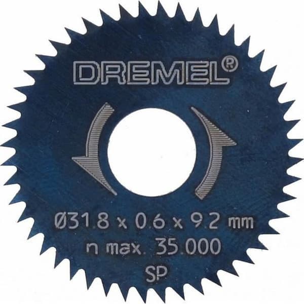 Set med 2 skärblad - DREMEL - 546 - Diameter 31,8 mm - För minicirkelsåg 670