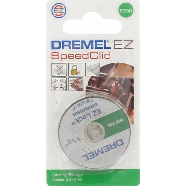 Set med 2 slipskivor - DREMEL - S541 EZ SpeedClic - Ø 38mm - Metaller