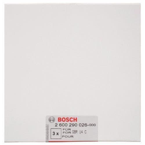 Bosch 2600290026 Ersättningsborste För modell GBR 14- Pack om 3