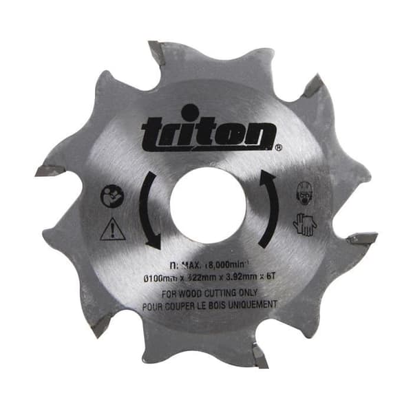 Fräsblad - TBJC - 100 mm - 6 ultrastarka tänder - Volframkarbid - 18 000 rpm max