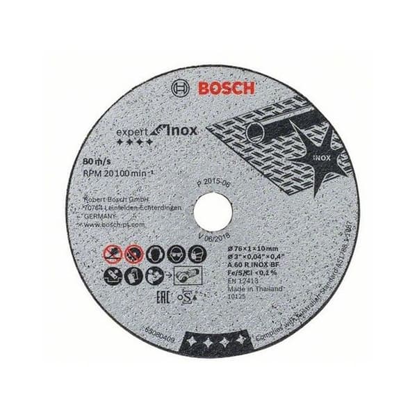 Kapskivor Expert för Inox 76mm - BOSCH - 2608601520
