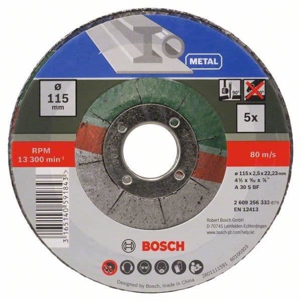 BOSCH Tillbehör - skiva 115 x 2,5 ståldörr