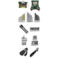 Miniatyrbild 1 av 3: Box med 83 stycken BOSCH V-Line tillbehör med LED-ficklampa och justerbar skiftnyckel