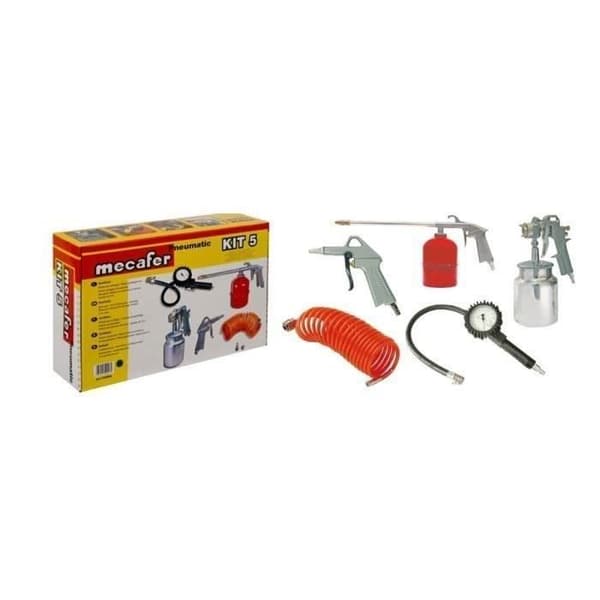Tryckluftstillbehörssats - MECAFER - 9179151 - Färgpistol, Blåspistol, Helvätskespruta