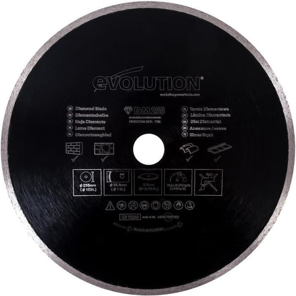 EVOLUTION 255 mm diamantblad LAMDRAGE3