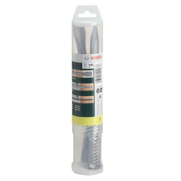 Bosch 5-delat set - 2 mejslar och 3 borrar för SDS plus borrhammare