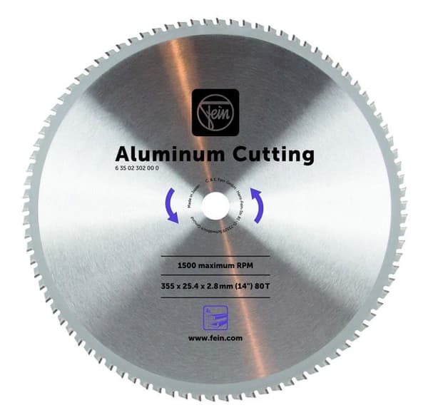 Fein - 63502302000 - Sågblad Sågblad - aluminium, Produkttyp Tillbehör, Användning Sågning och fräsning