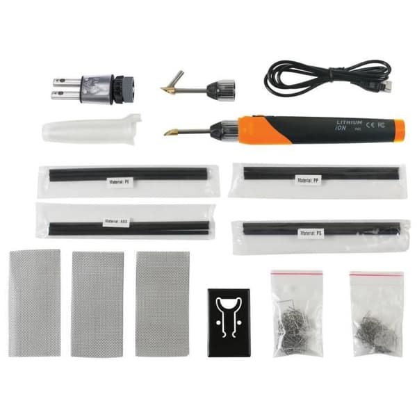 Sladdlös plastreparationssats, 134 delar KS Tools 150.1010