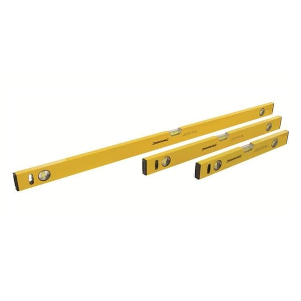 SILVERLINE Set med 3 murare vattenpass