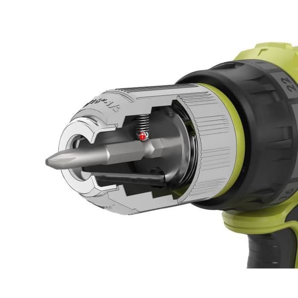 RYOBI - Stapelbar låda med 32 blandade borr - skruvning - bultningstillbehör: borr, 13 25 mm bits + bitshållare - RAK32DDMIX