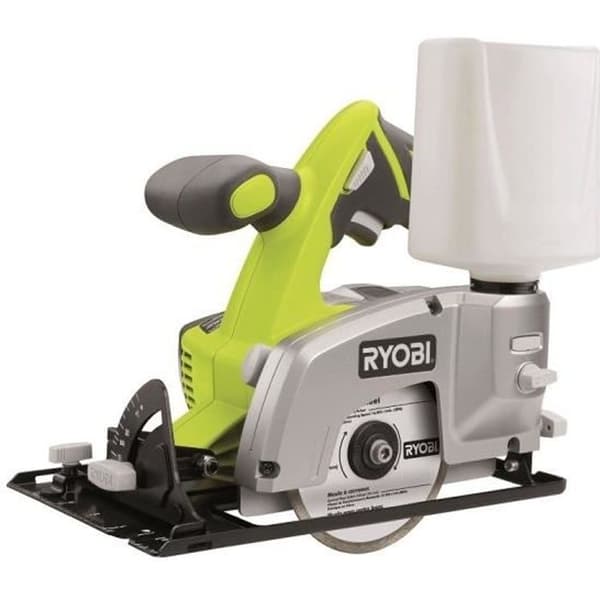 RYOBI - 18V ONE+ kakel/materialsåg - keramik - granit - marmor - betong - 102 mm x 16 mm + 1 diamantklinga - LTS180M