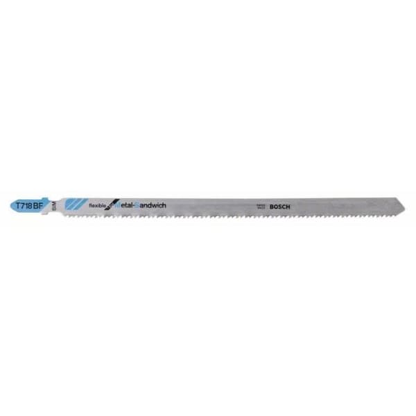 Sticksågsblad T 718 BF Flexibel för Metal-Sandwich - BOSCH