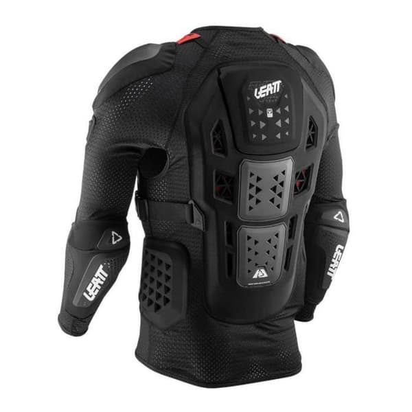 Leatt 3DF airFit hybrid motorcykel stenskydd - svart - S/M
