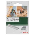 Miniatyrbild 2 av 2: Häftklamrar - BOSCH - Typ 53 - Paket om 1000 - 12 mm - Metall - Universalfäste
