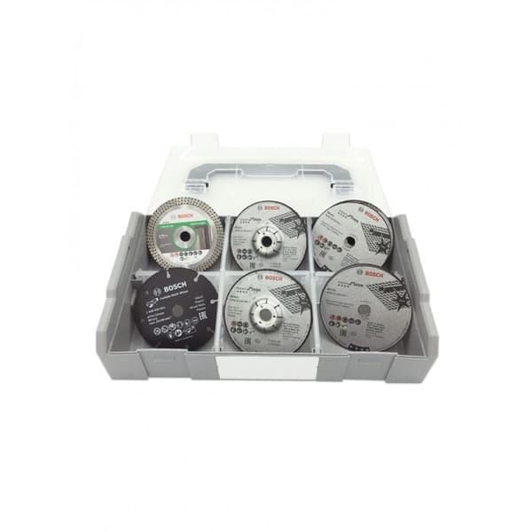 Skivspel för kapning - BOSCH - 061599764G - Ø76 mm - 9 skivor - Mini L-Boxx