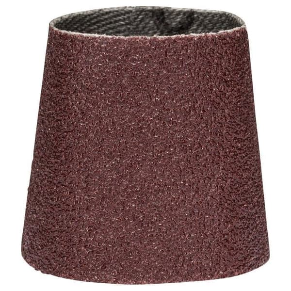 Set med 3 Bosch PRR 30 mm G80 koniska slipmedel för slipning av trä, metall och syntetiska material