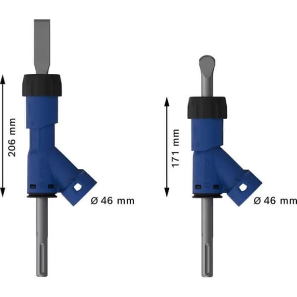 Adapter för plattmejsel SDS Clean max 25x400mm BOSCH EXPERT 2608901477