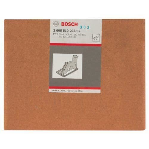 Bosch 2605510292 Skyddskåpa Med styrskena 115/125 mm