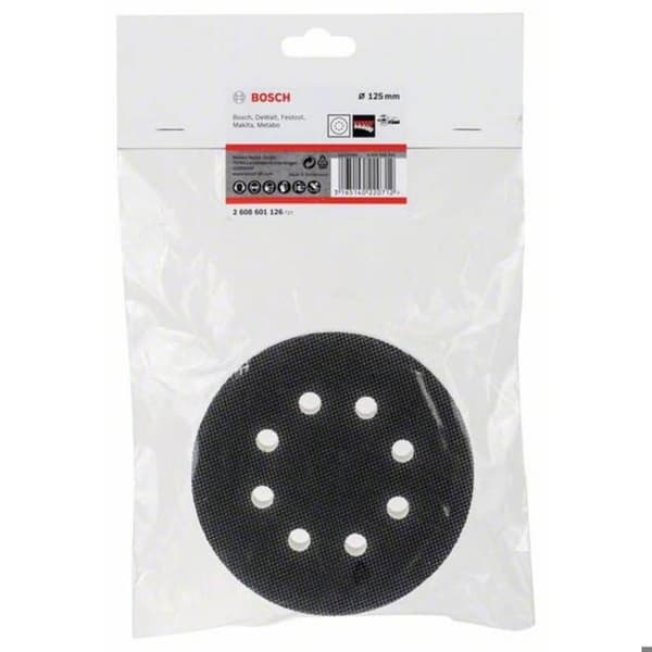Adapter - Bosch - 2608601126 - 125 mm - Perforerad - Slipning och polering